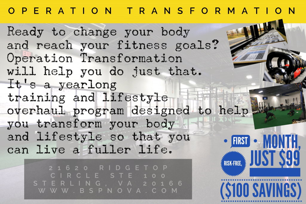 Operation Transformation Offer