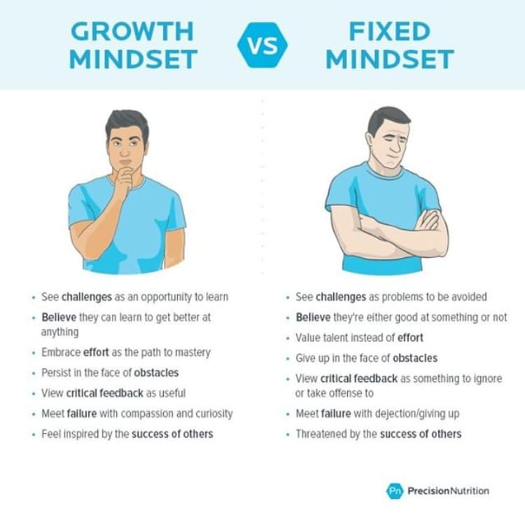 pn growth mindset vs fixed mindset