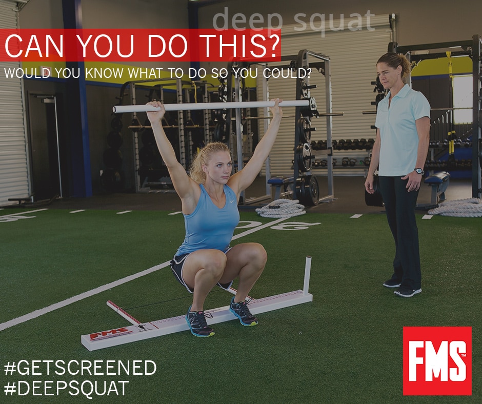 FMS deep squat screen