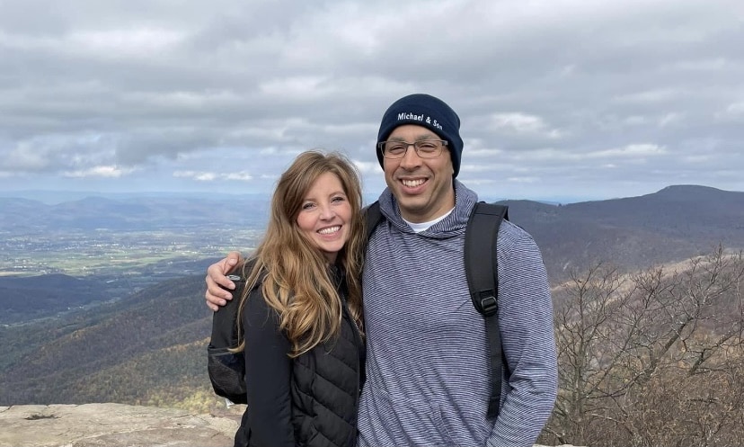 Jim, pictured right, fit and happy through sustainable change