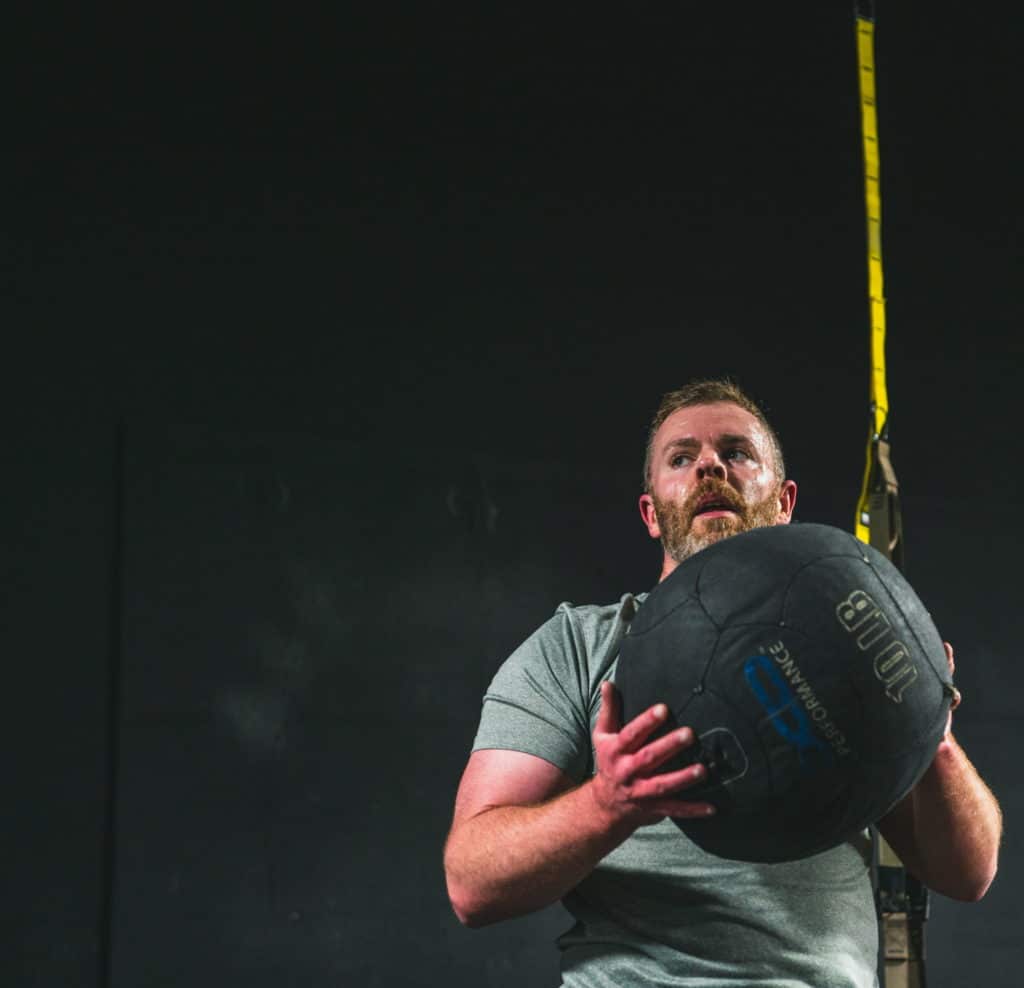 Brad getting after it with the right mindset at Beyond Strength in Sterling, Virginia