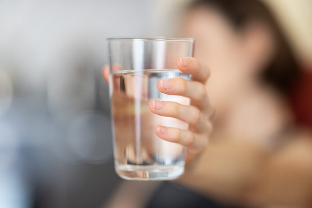 being properly hydrated can help to lower your heart rate