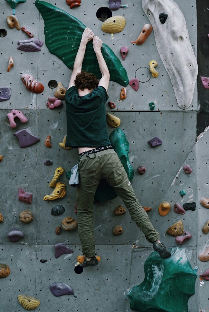 Bouldering is ripe with goals.