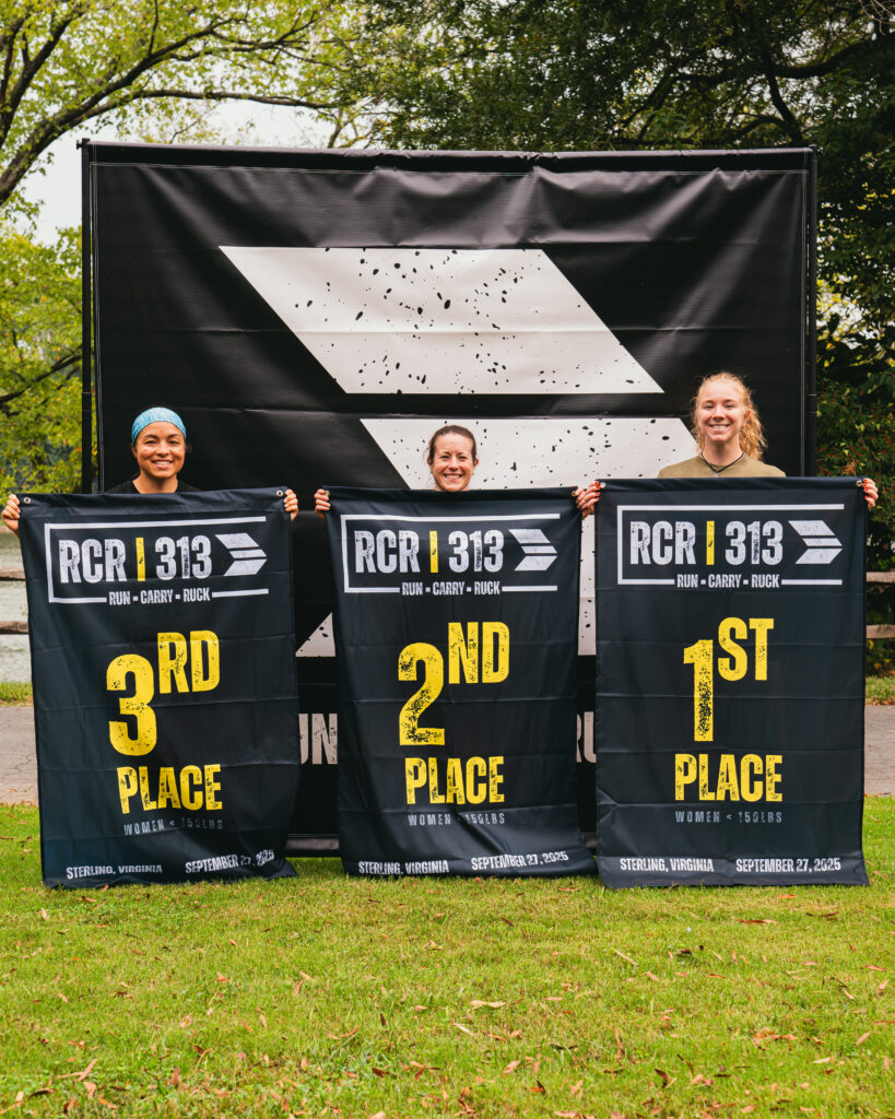 Women under 150lbs podium at RCR | 313